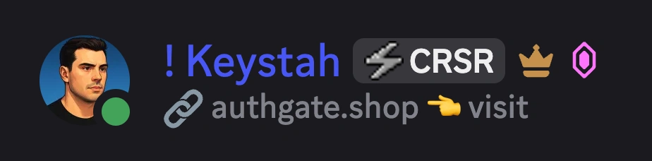 Discord profile: Keystah